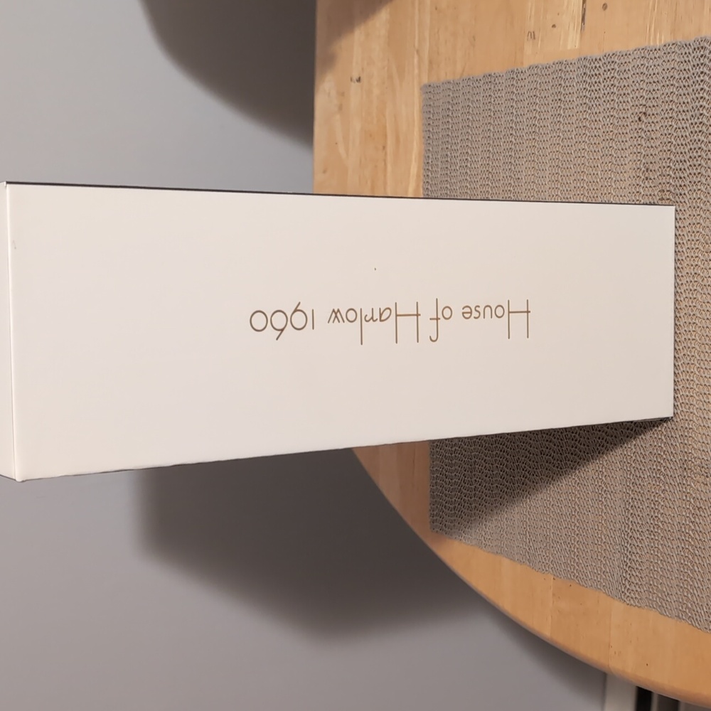 Pink Rhinestone Tumbler w/ Straw & Handle House Of Harlow 1960 New - Picture 6 of 6